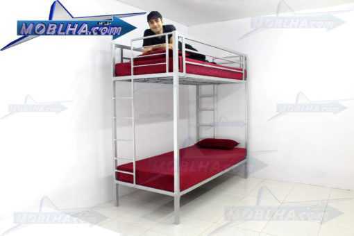 فروش تخت خواب دو طبقه مدل 102 تایتان سیلور